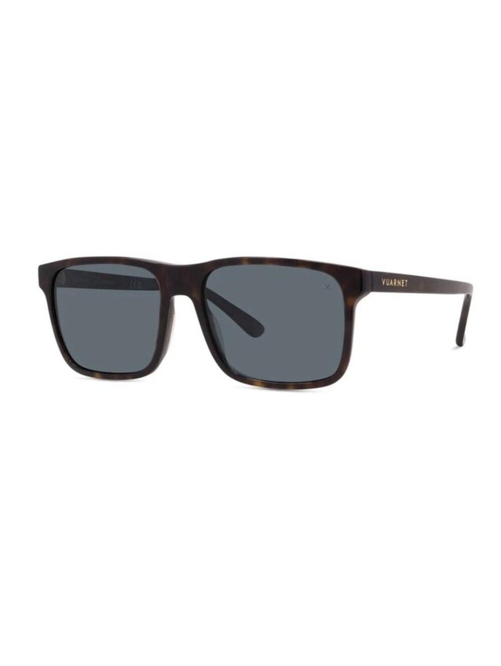 $360 VUARNET BELVEDERE 01 Tortoise Grey Polarized Sunglasses VU40010I5752D